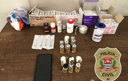 Polícia Civil apreende anabolizantes com personal trainer de Birigui