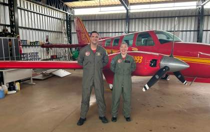 Capitã BM Karla Duailibi: Primeira mulher a comandar aeronave nas Forças de Segurança de MS