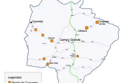 Mato Grosso do Sul tem oito pontes federais em situação ruim, aponta DNIT