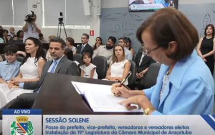 Edna Flor é eleita presidente da Câmara de Araçatuba