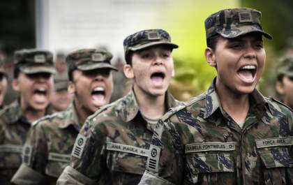 Forças Armadas iniciam alistamento feminino