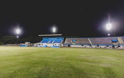 Estádio Adhemar de Barros ganha iluminação de LED