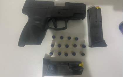 Homem é preso com pistola após denúncia de tiros em condomínio na área rural de Aracanguá
