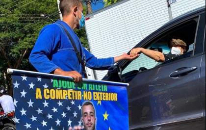 Atleta de Araçatuba cria ‘Vakinha’ virtual para competir nos Estados Unidos