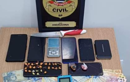 DISE prende em flagrante 4 pessoas pelo crime de tráfico em Hotel