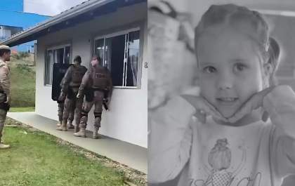 Menina de 4 anos morre após ser esfaqueada pela irmã em Santa Catarina