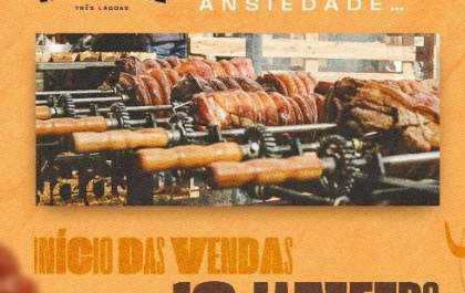 Ingressos para o Churrascaje 2025 estarão disponíveis a partir deste sábado (18)