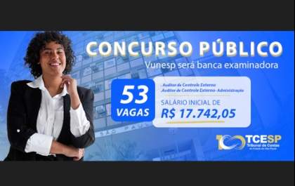 Tribunal de Contas terá concurso para Auditor