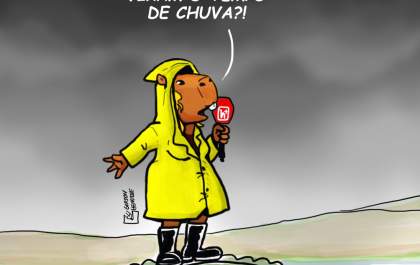 Charge: Alguém avisa a Capitu