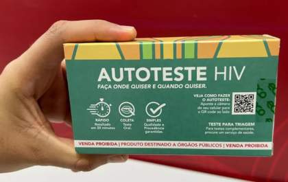 Autoteste de HIV ganha nova embalagem menor e mais discreta para facilitar acesso