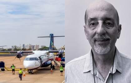 Passageiro morre após queda de escada de desembarque em aeroporto de São José do Rio Preto