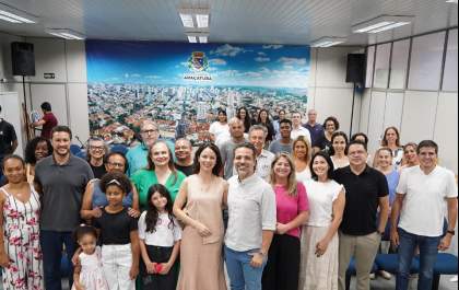 Membros do Conselho do Fundo Social de Araçatuba tomam posse