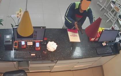 Homem é reconhecido pela Guarda Municipal após assalto a sorveteria em Birigui