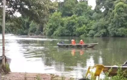 Bombeiros encontram corpo de trabalhador que se afogou no Rio Verde