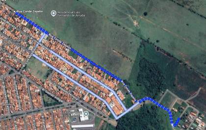 Obras de interligação de esgoto causam interdição parcial de vias em Araçatuba