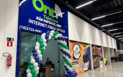Onn Telecom inaugura nova loja no Supermercado Proença e amplia atendimento em Andradina