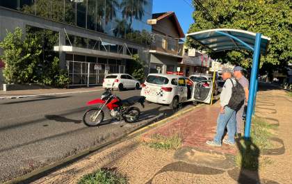 Homem é atropelado por moto em Araçatuba