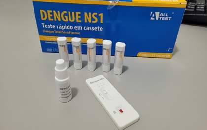 Combate à dengue: SES distribui testes rápidos para agilizar diagnósticos