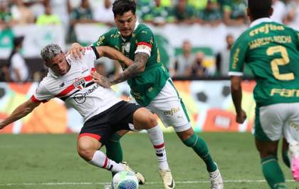 Palmeiras e São Paulo se enfrentam hoje pelo Paulistão