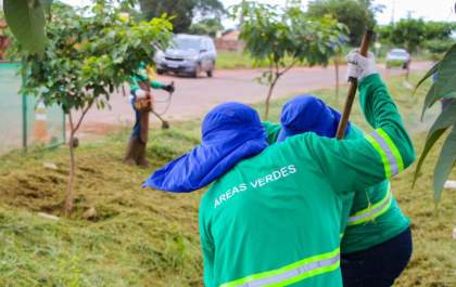 Programação da semana para roçada de áreas verdes no município