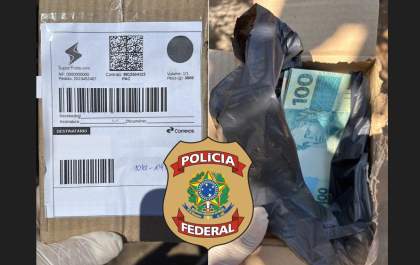 Polícia Federal de Araçatuba surpreende adolescente recebendo dinheiro falso pelos Correios
