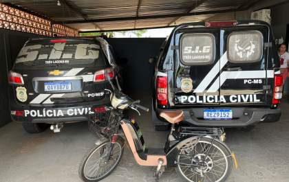 Homem que furtou bicicleta e tentava trocar por drogas é preso