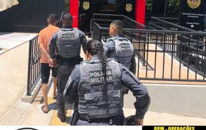 Policia Militar prende Procurado pela Justiça em Andradina