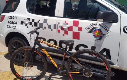 Homem é preso por receptação de bicicleta furtada em Andradina