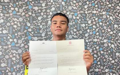 Estudante de MS recebe cartas de agradecimento da Família Real Britânica