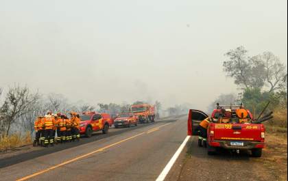 Com chuva abaixo da média, MS prepara ações de combate aos incêndios florestais