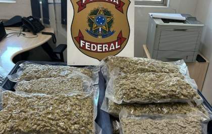PF prende mulher por tráfico internacional de drogas
