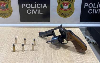 Investigado por tráfico pela Dise de Santos é preso com revólver com apoio do GOE/Deic de Araçatuba