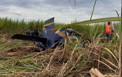 Avião cai em Nova Andradina e mata uma pessoa