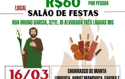 Prepare-se para a Grande Festa em Louvor a São José!