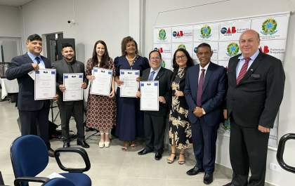 Nova diretoria da OAB Araçatuba toma posse para o triênio 2025/2027