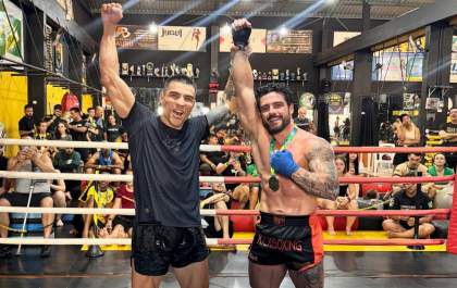 Atletas de Três Lagoas brilham em campeonato de Kickboxing em Bauru-SP