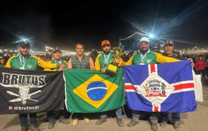 Equipe Brutus de Três Lagoas conquista título no Campeonato Internacional de Assadores na Argentina