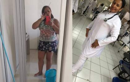 Sonho realizado: De faxineira a técnica em enfermagem