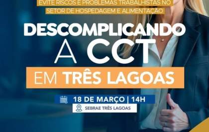 Sindha MS promove encontro gratuito em Três Lagoas para esclarecer Convenção Coletiva do Trabalho