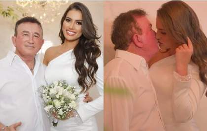 Casamento de Amado Batista: improvisos, ausência familiar e confusão pelo buquê