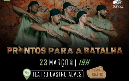 Espetáculo de dança ‘Prontos para a Batalha' estreia neste domingo
