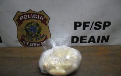 PF encaminha à Justiça Federal passageiro flagrado com cápsulas de droga ingeridas