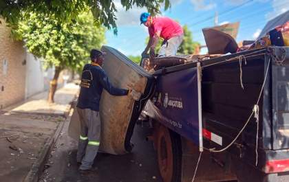 Novos bairros entram na programação da campanha 'Araçatuba Mais Limpa'