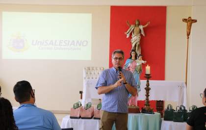 Unisalesiano apresenta nova filial 'Zatti Saúde' aos colaboradores