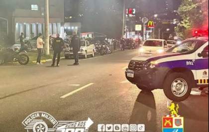 PM e Guarda Municipal fazem operação contra motos ‘barulhentas’