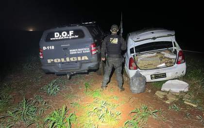 DOF apreende quase 400 quilos de drogas no interior de MS