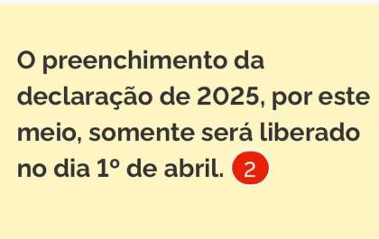 Contribuintes se queixam de falha na declaração pré-preenchida no site da Receita