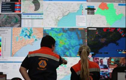 Alerta de chuva: Defesa Civil de SP monta gabinete de crise nesta quinta