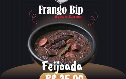 Mudança no tempo pede uma feijoada especial do Frango Bip