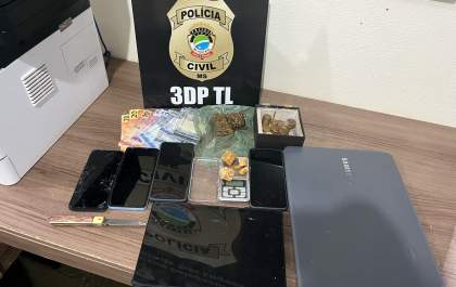 Polícia Civil prende três indivíduos por tráfico de drogas em Três Lagoas